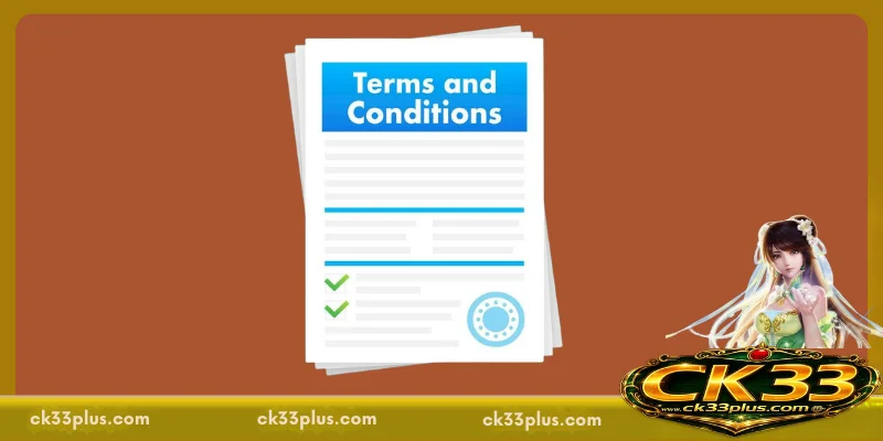 CK33 Terms and Conditions for Betting Accounts