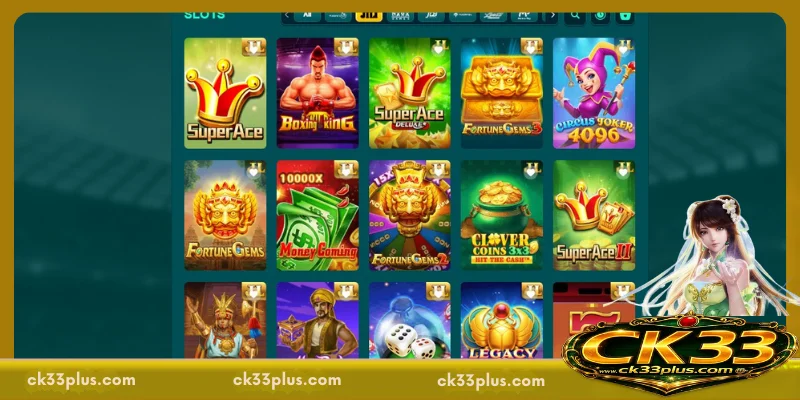 How to join the Super ACE game on CK33
