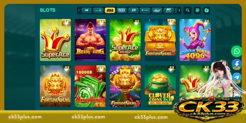 Popular CK33 Slots Casinos you should know